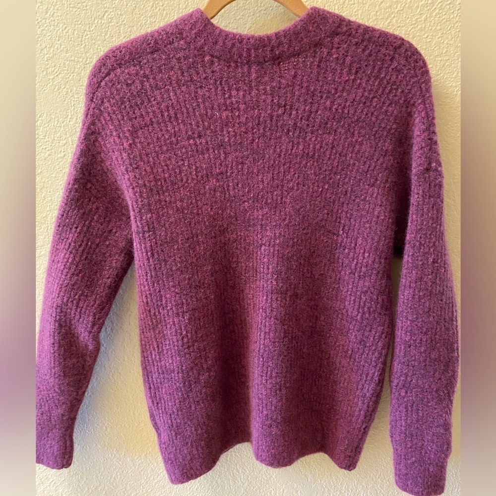 Madewell Women’s Belfiore Ribbed Pullover Sweater - Picture 3 of 5